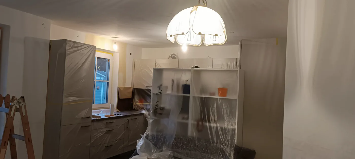 Painted kitchen and dining room (2) – A&G Premium Service, Salzburg